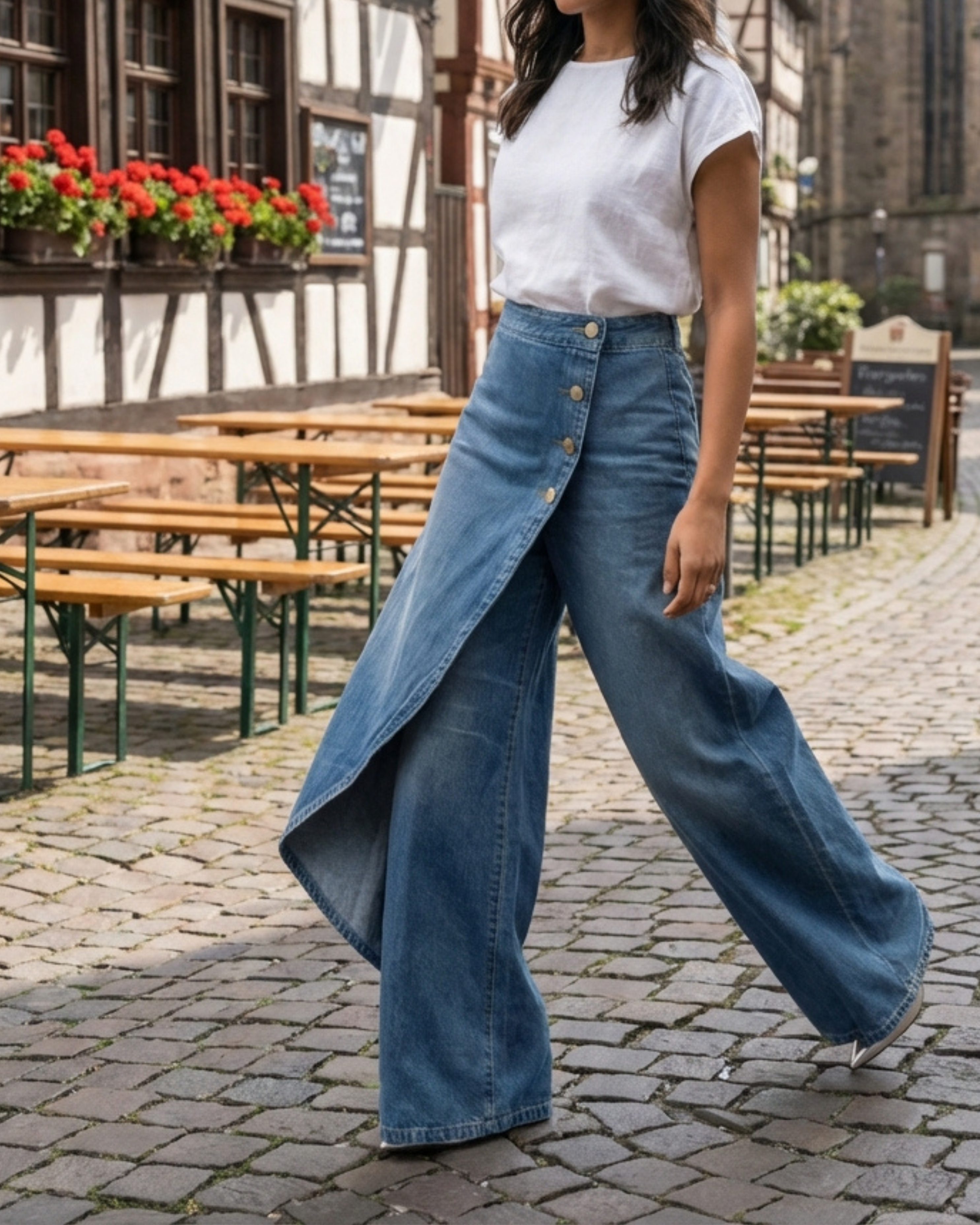 Diversual | Pantalones cruzados