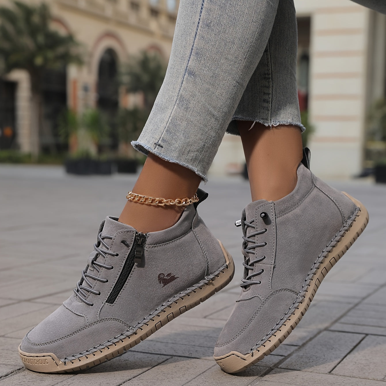 Mila™ – Zapatillas ortopédicas cómodas con cremallera