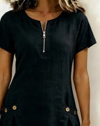 Anna | Vestido con cremallera