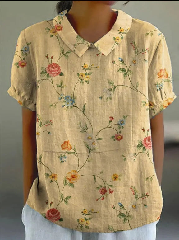 Esperanza | Camisa retro floral