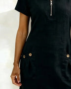 Anna | Vestido con cremallera