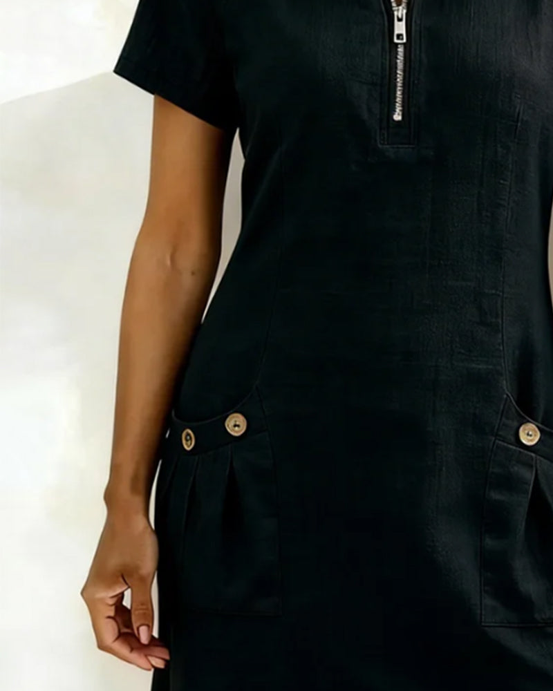 Anna | Vestido con cremallera