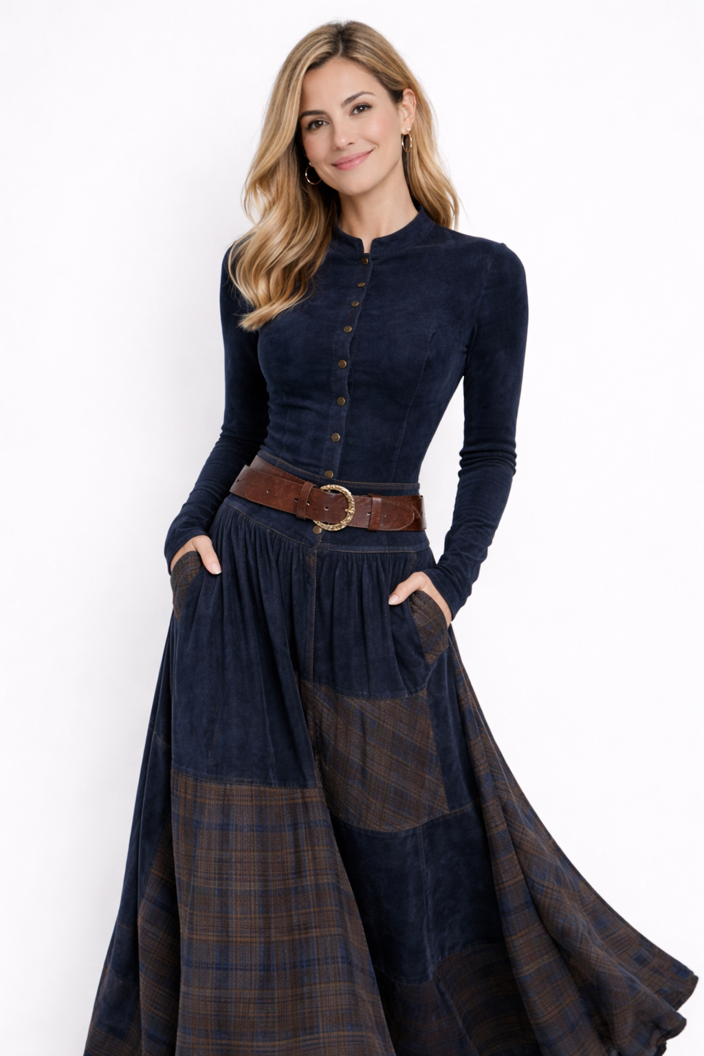 Michelle | Vestido con cinturón