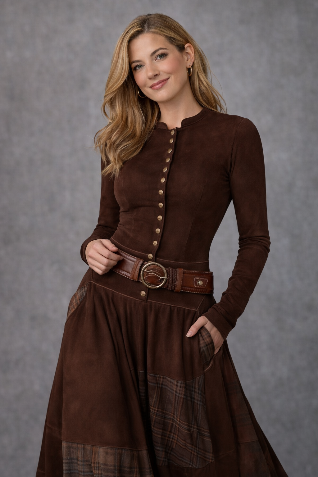 Michelle | Vestido con cinturón