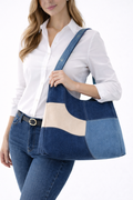 Mar | Bolso Con bloques azulados