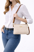 Bolso de paja informal