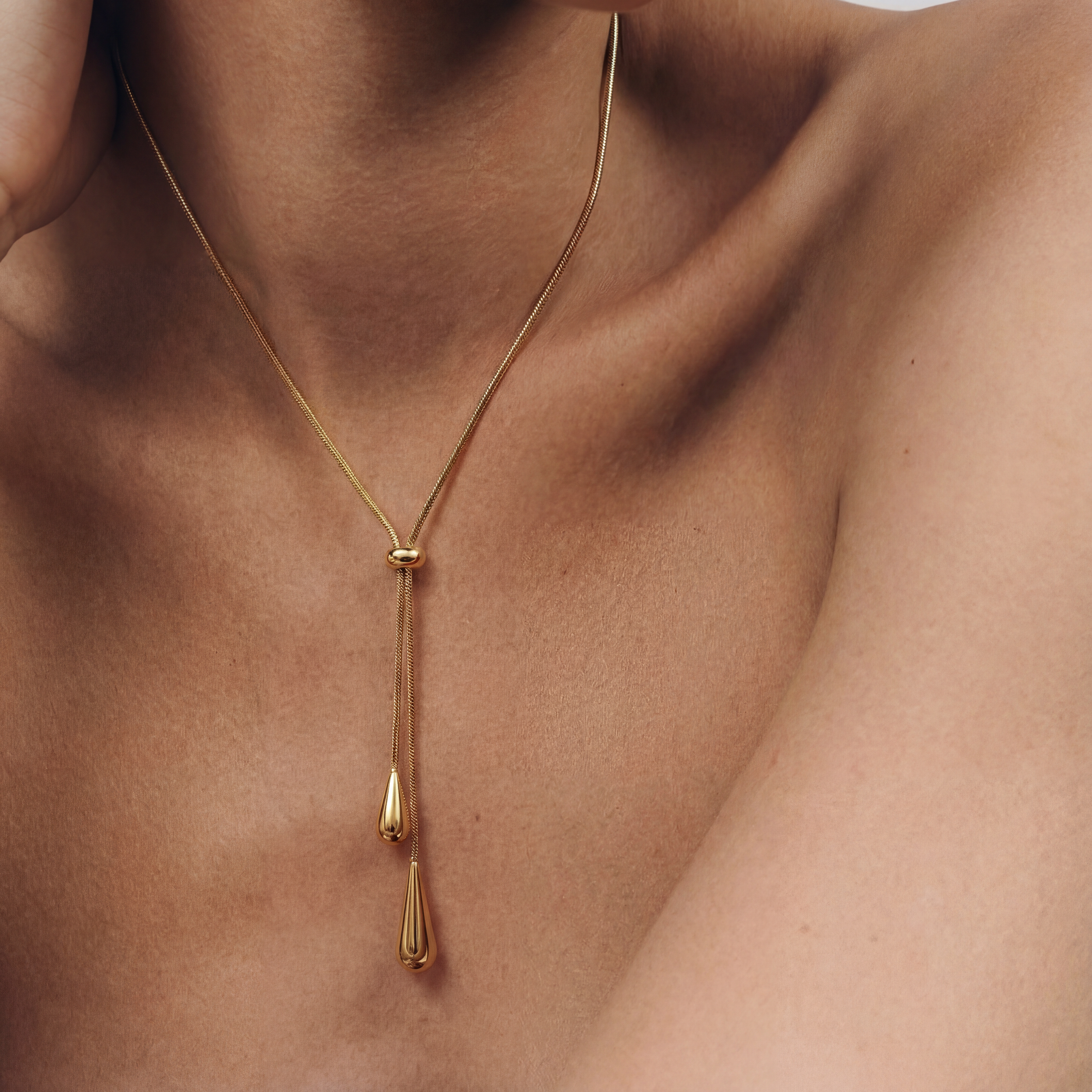 Atenea | Collar con cadena deslizante