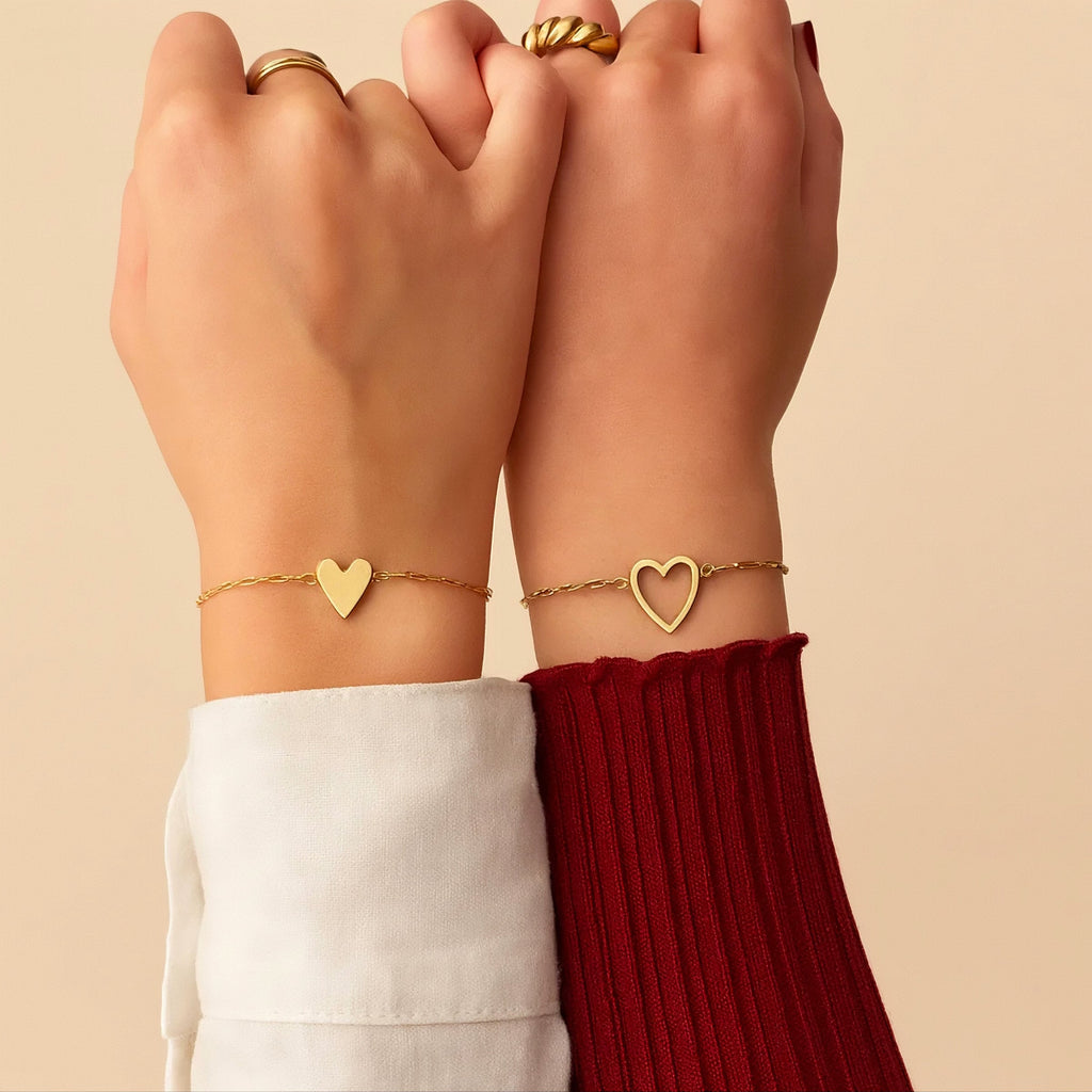 Alma gemela | Pulsera de corazones