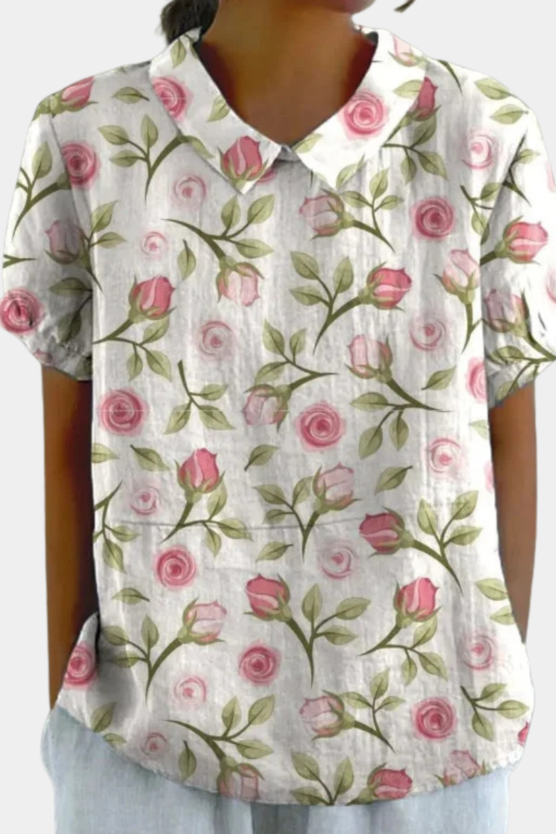 Esperanza | Camisa retro floral