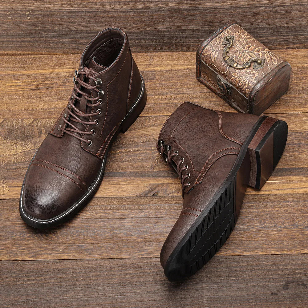 Halo| Botas con puntera redondeada
