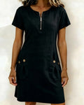 Anna | Vestido con cremallera