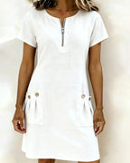 Anna | Vestido con cremallera