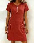 Anna | Vestido con cremallera