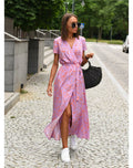 Julia: elegante vestido con escote en pico y corte moldeador