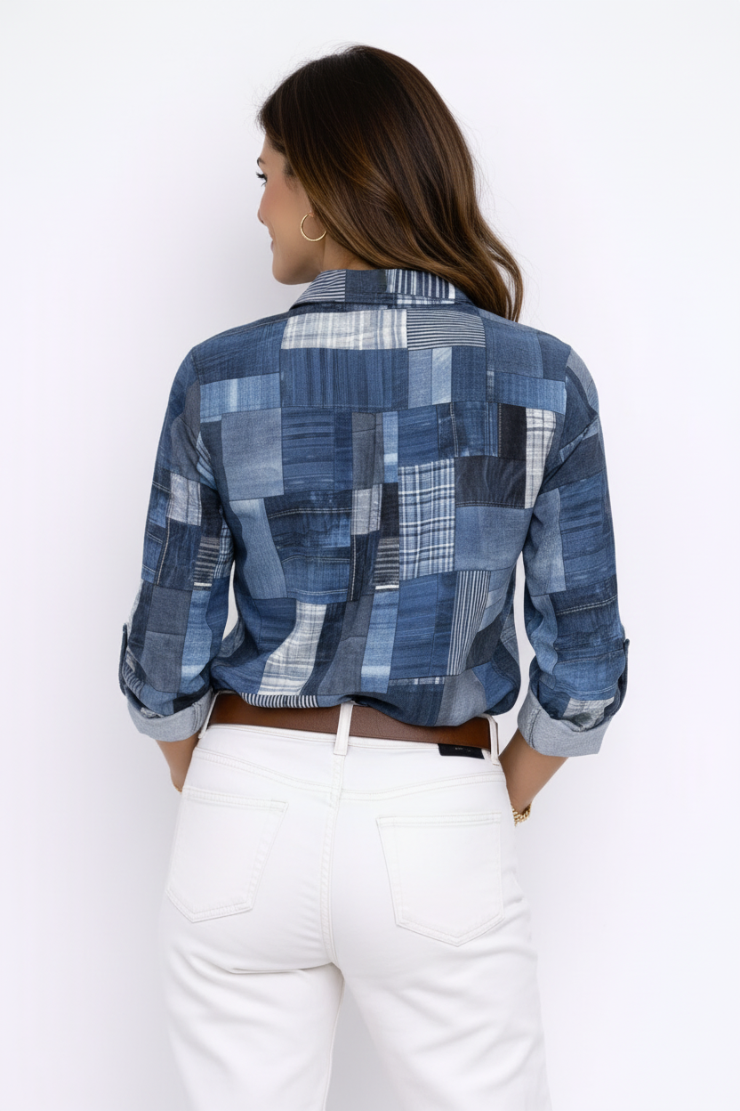 Urban | Camisa de cuadros vaqueros