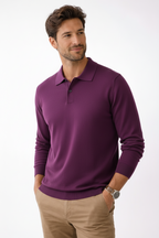 Alberto | Polo de manga larga lujoso