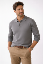 Jorge | Polo de punto cómodo