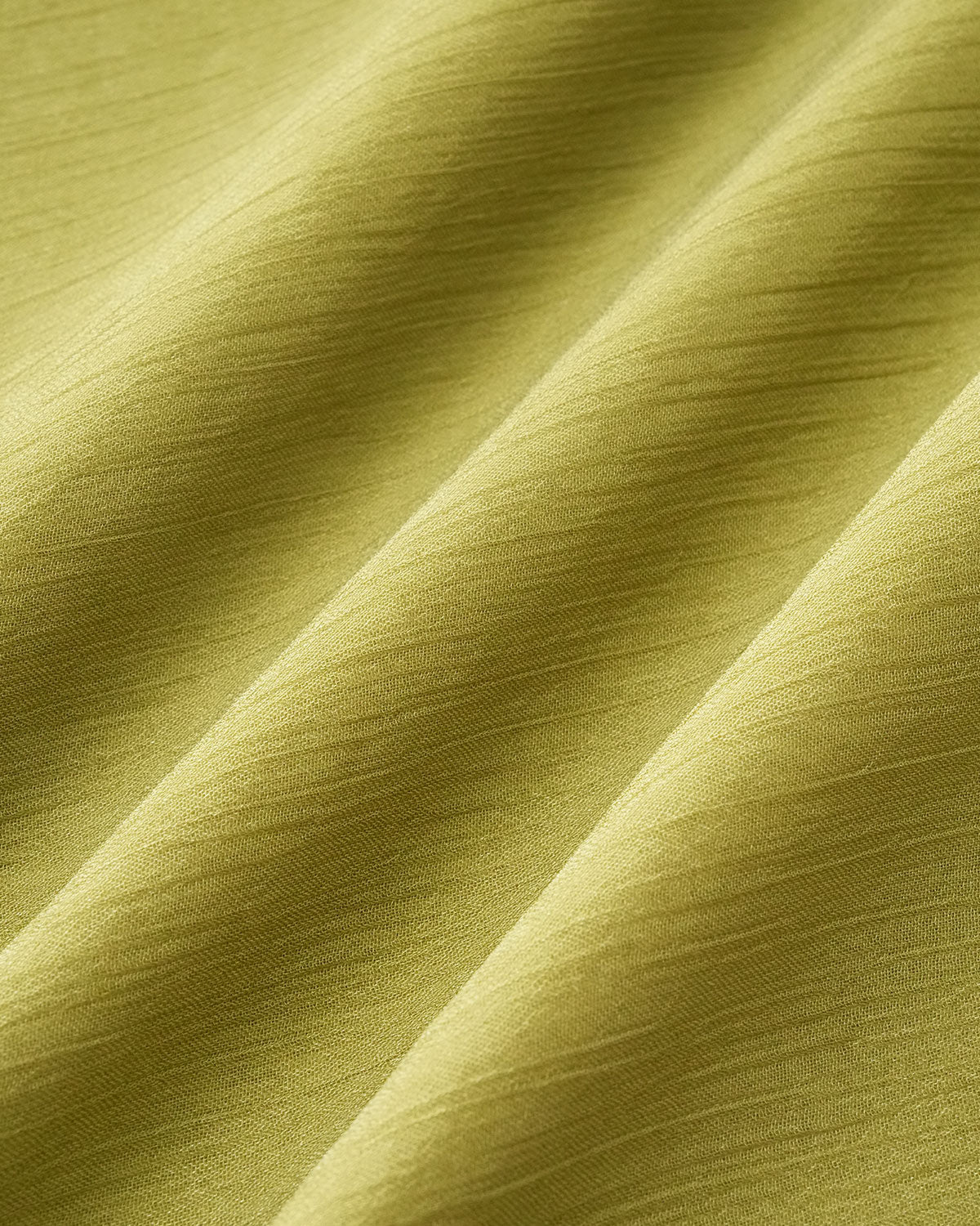 Vinila | Vestido largo verde con fruncidos